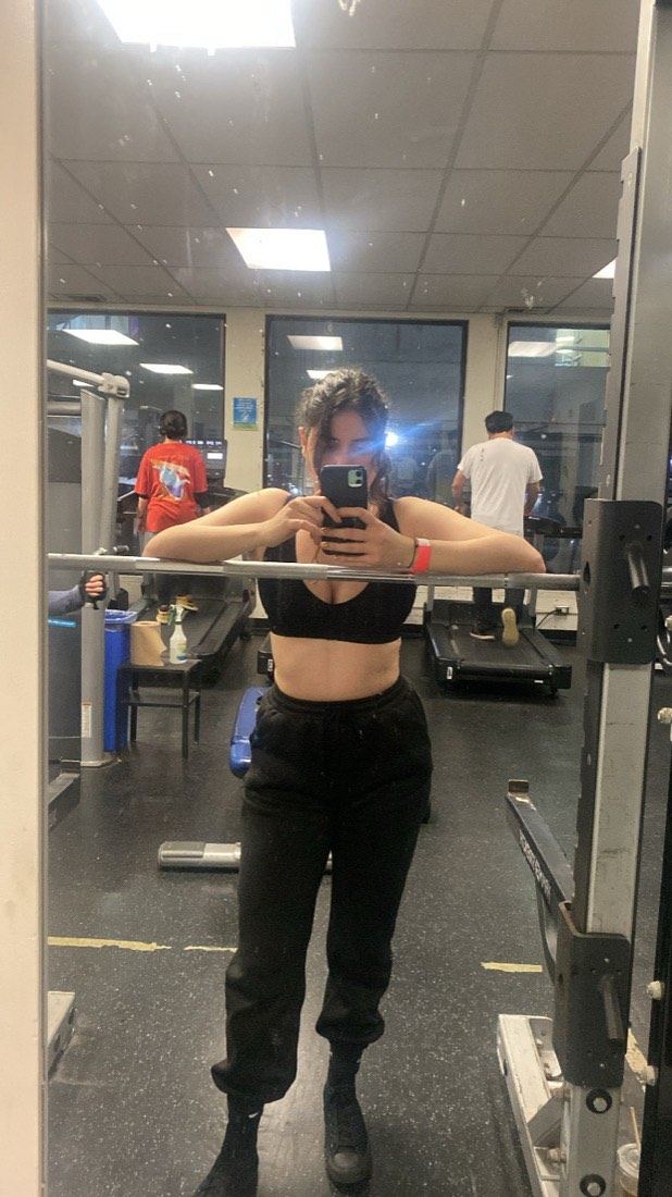 Constanza in November 2023, before training with Temi